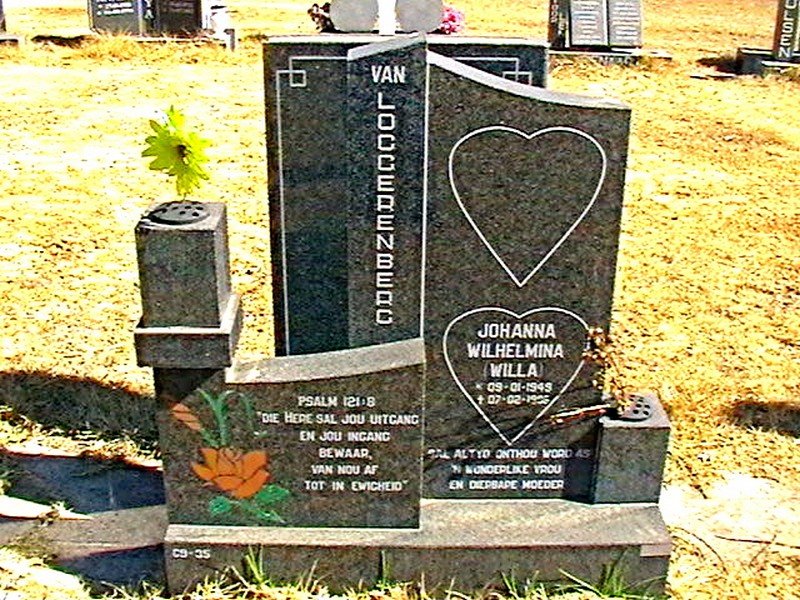 LOGGERENBERG Johanna Wilhelmina, van 1949-1995
