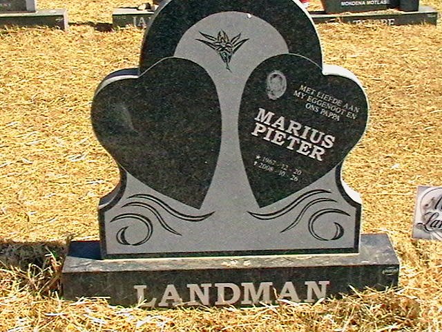 LANDMAN Marius Pieter 1967-2008