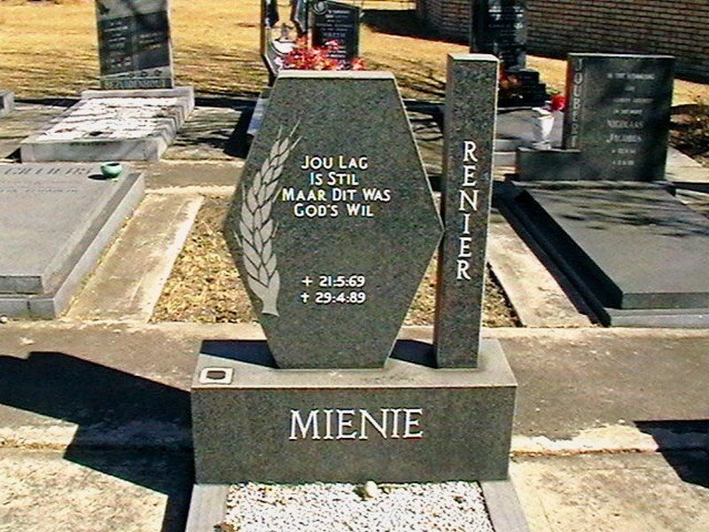 MIENIE Renier 1969-1989