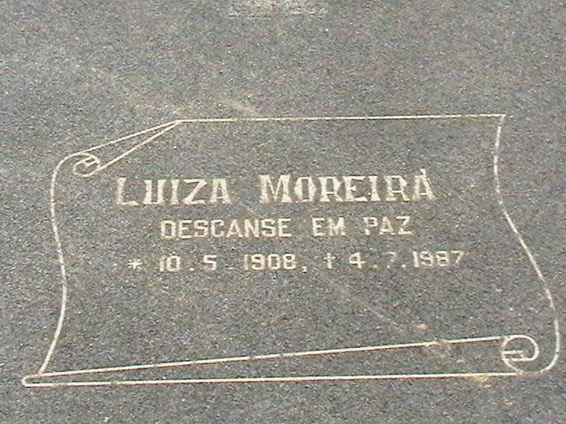 MOREIRA Luiza 1908-1987