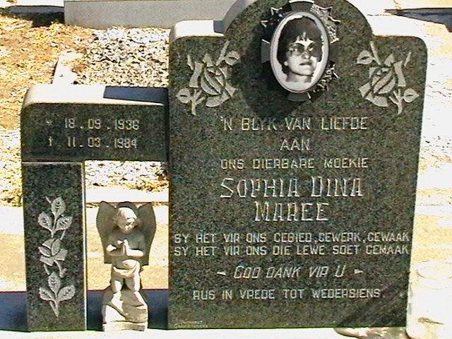 MAREE Sophia Dina 1936-1984