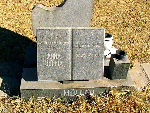 MÖLLER Anna Sophia 1930-1990