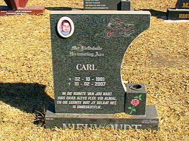 NIEUWOUDT Carl 1981-2007