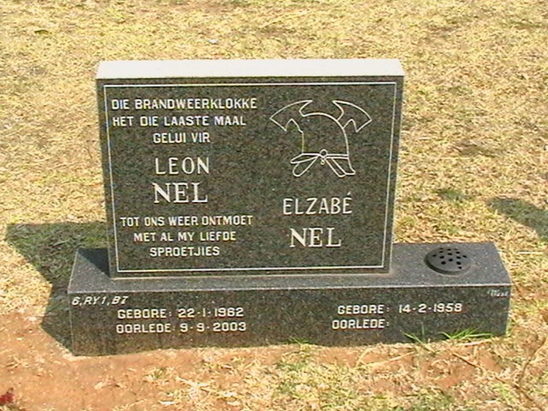 NEL Leon 1962-2003 &amp; Elzabé 1958-