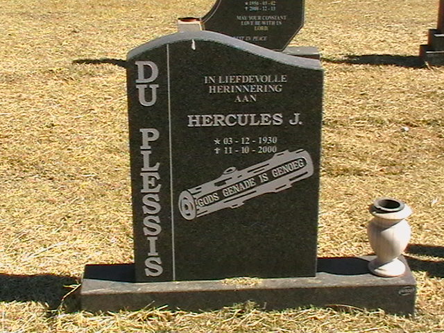 PLESSIS Hercules, du 1930-2000