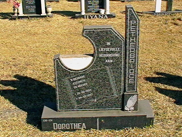 PETHERBRIDGE Dorothea 1954-1997