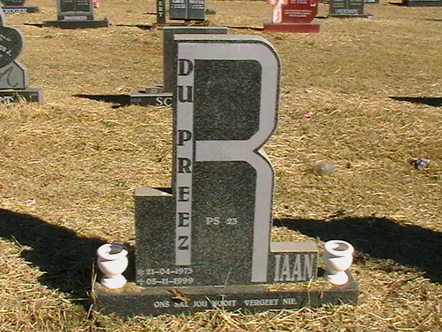 PREEZ Riaan, du 1973-1999