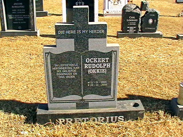 PRETORIUS Ockert Rudolph 1965-2003