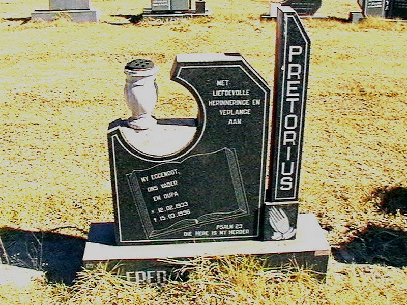 PRETORIUS Fred 1933-1996