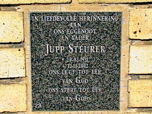 STEURER Jupp 1931-2002