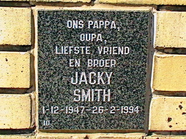SMITH Jacky 1947-1994