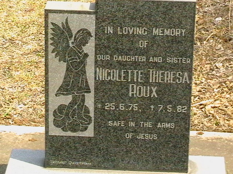 ROUX Nicolette Theresa 1975-1982