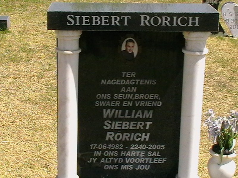 RÖRICH William Siebert 1982-2005