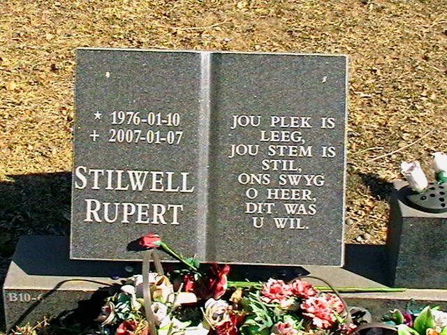 RUPERT Stillwell 1976-2007
