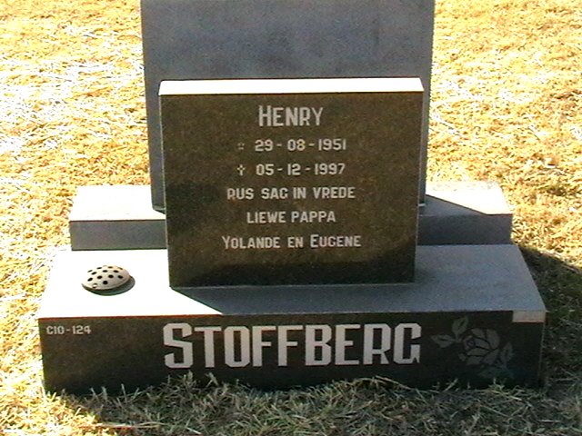 STOFFBERG Henry 1951-1997