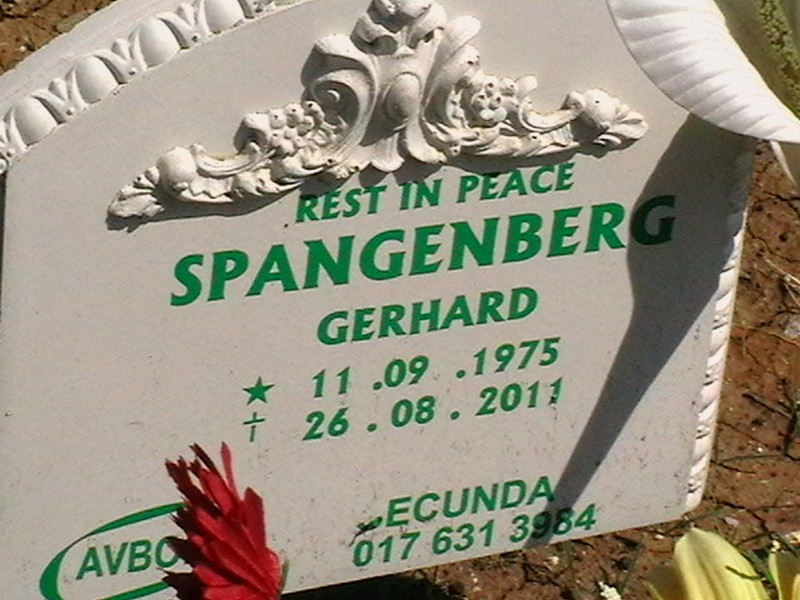 SPANGENBERG Gerhard 1975-2011