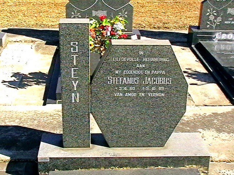STEYN Stefanus Jacobus 1960-1989