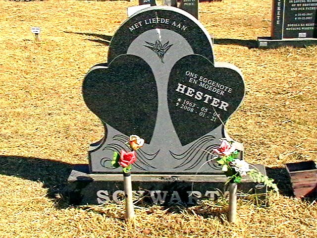 SCHWARTZ Hester 1963-2008