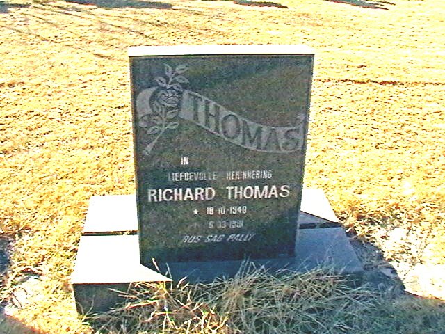THOMAS Richard 1948-1991