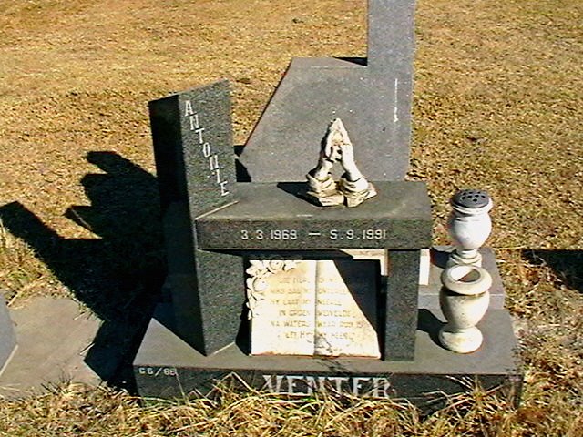 VENTER Antonie 1969-1991