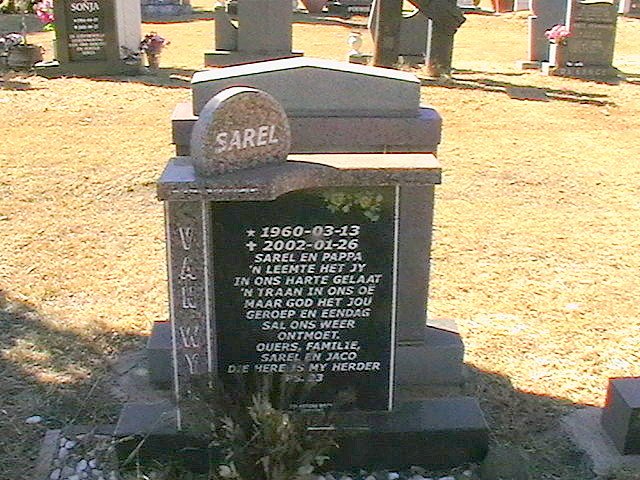 WYK Sarel, van 1960-2002