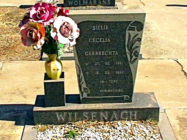 WILSENACH Cecelia Gerbrechta 1921-1982