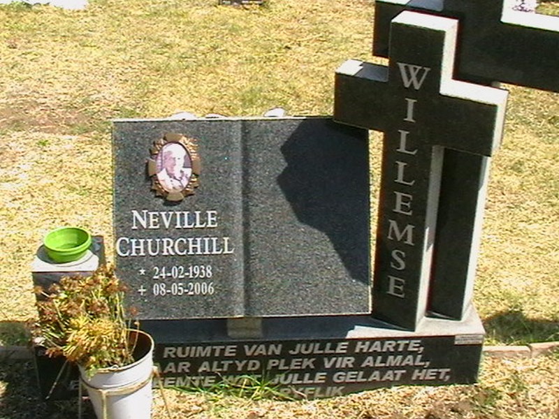 WILLEMSE Neville Churchill 1938-2006