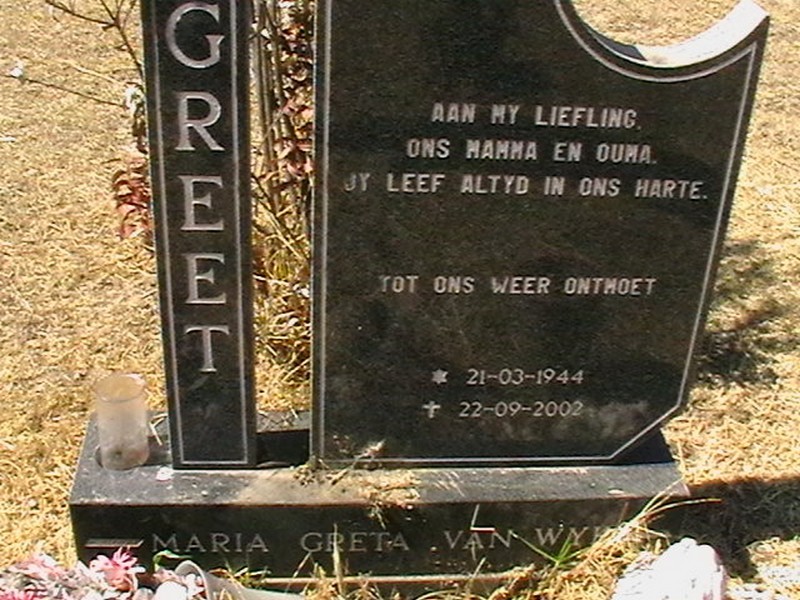 WYK Maria Greta, van 1944-2002