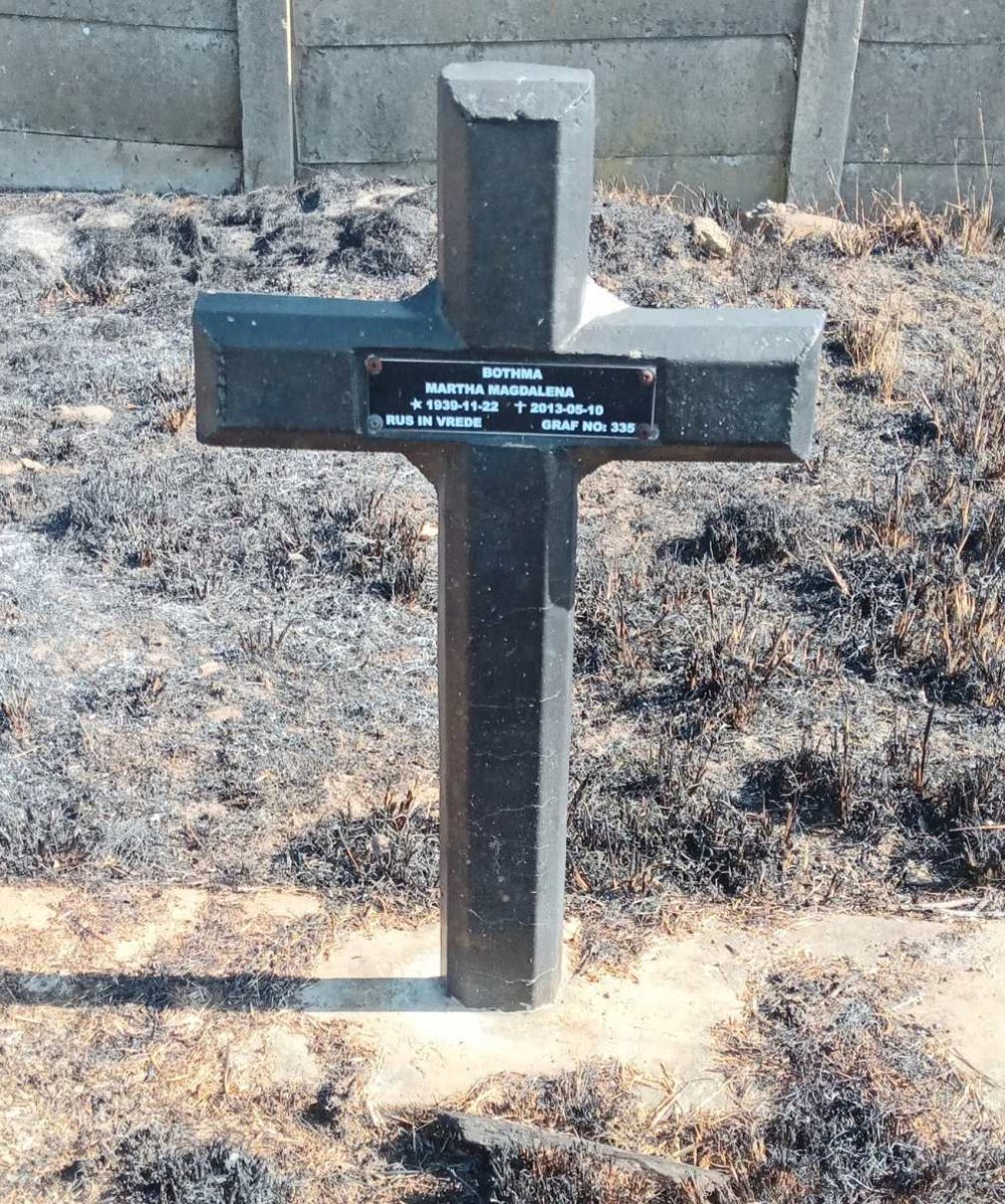 BOTHMA Martha Magdalena 1939-2013