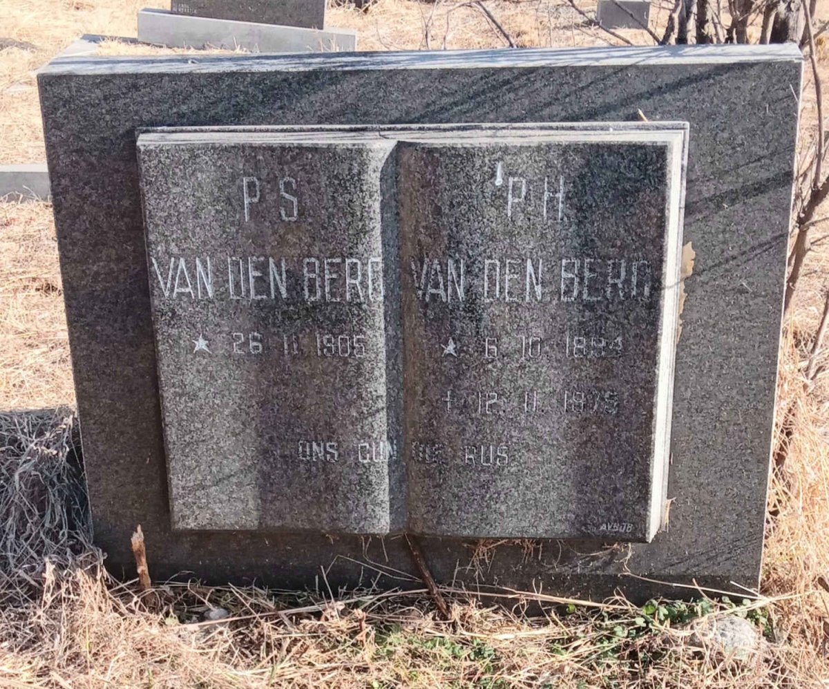 BERG P.S., van den 1905- & P.H. 1894-1975