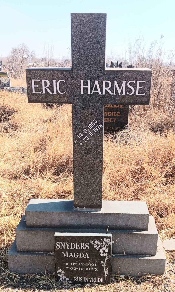 HARMSE Eric 1963-1976 & Magda SNYDERS 1961-2023