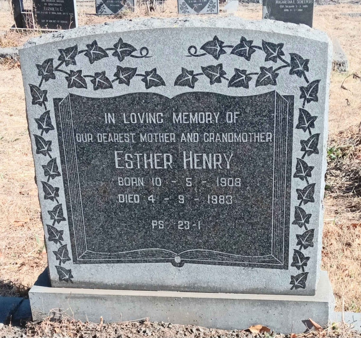 HENRY Esther 1908-1983