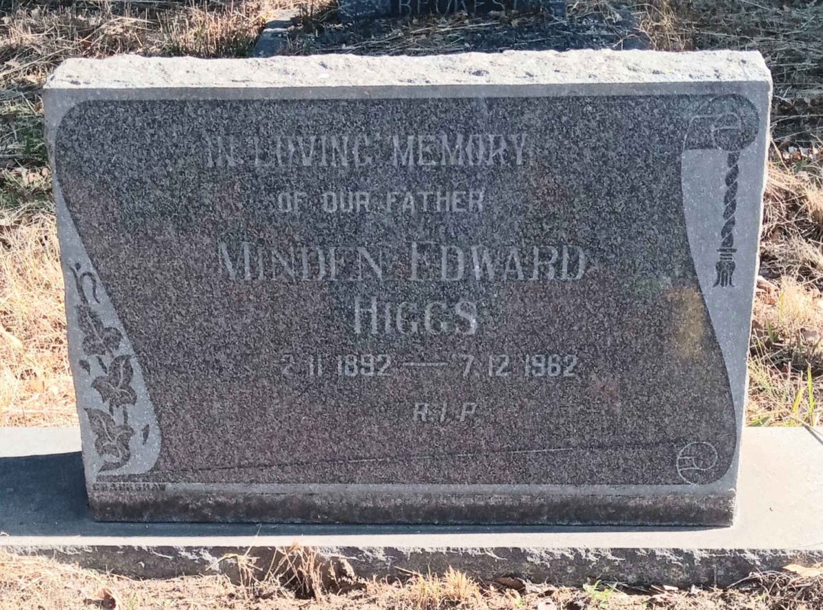 HIGGS Minden Edward 1892-1962