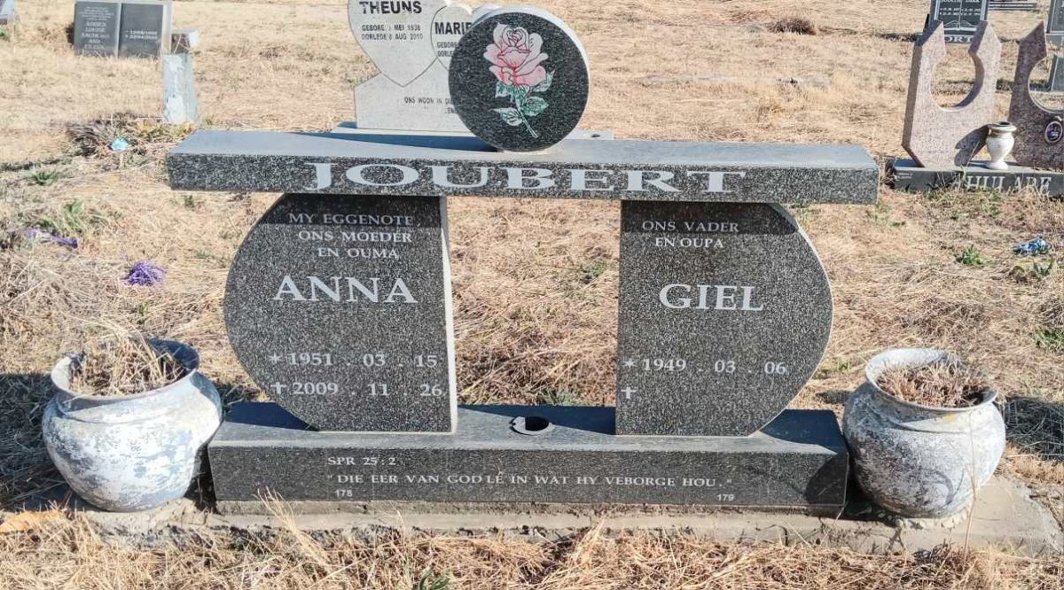 JOUBERT Giel 1949- & Anna 1951-2009