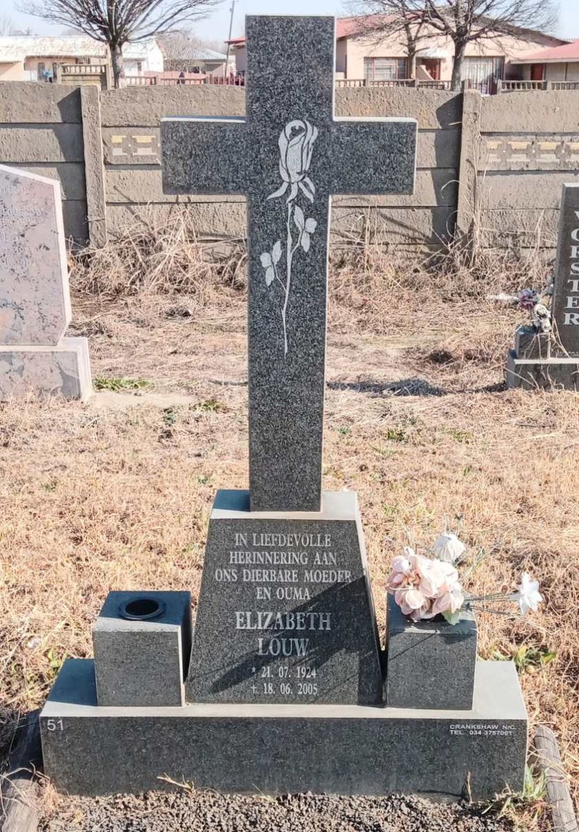 LOUW Elizabeth 1924-2005