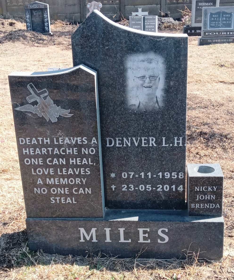 MILES Denver L.H. 1958-2014
