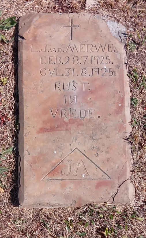 MERWE L.J., v.d. 1925-1925