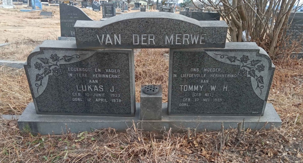 MERWE Lukas J., van der 1933-1978 & Tommy W.H. NEL 1939-