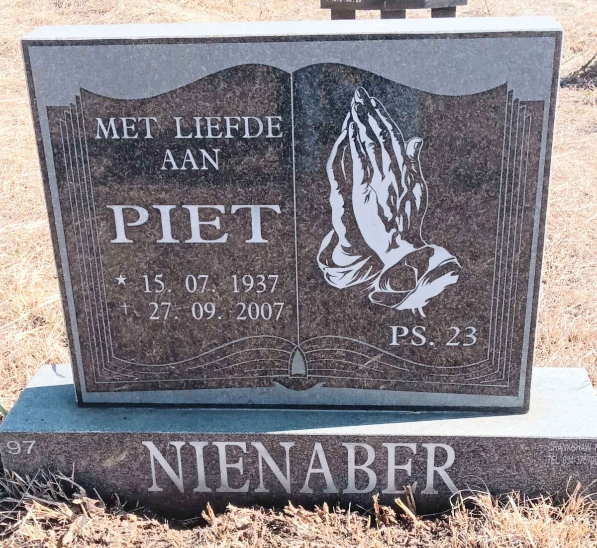 NIENABER Piet 1937-2007