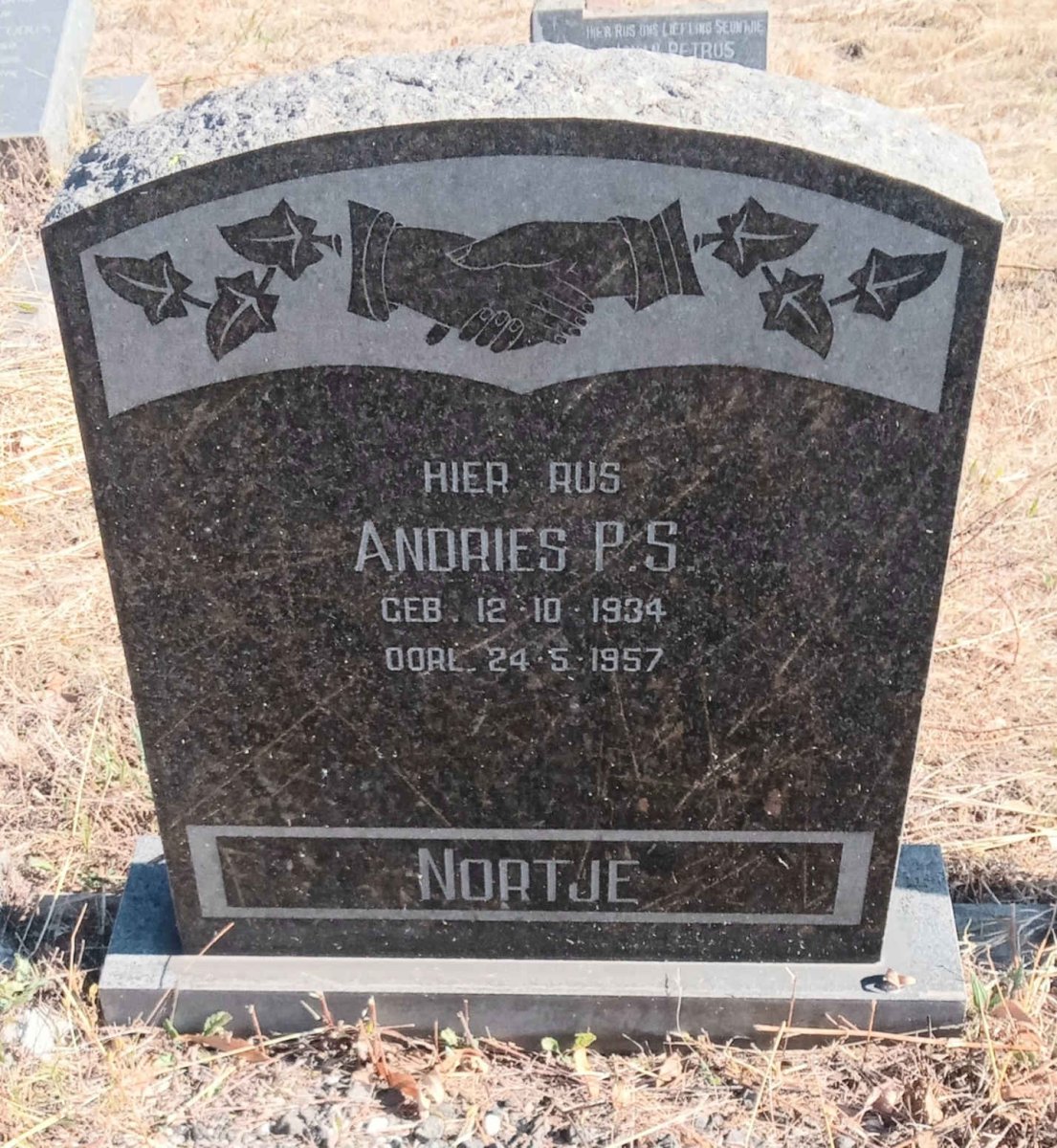 NORTJE Andries P.S. 1934-1957