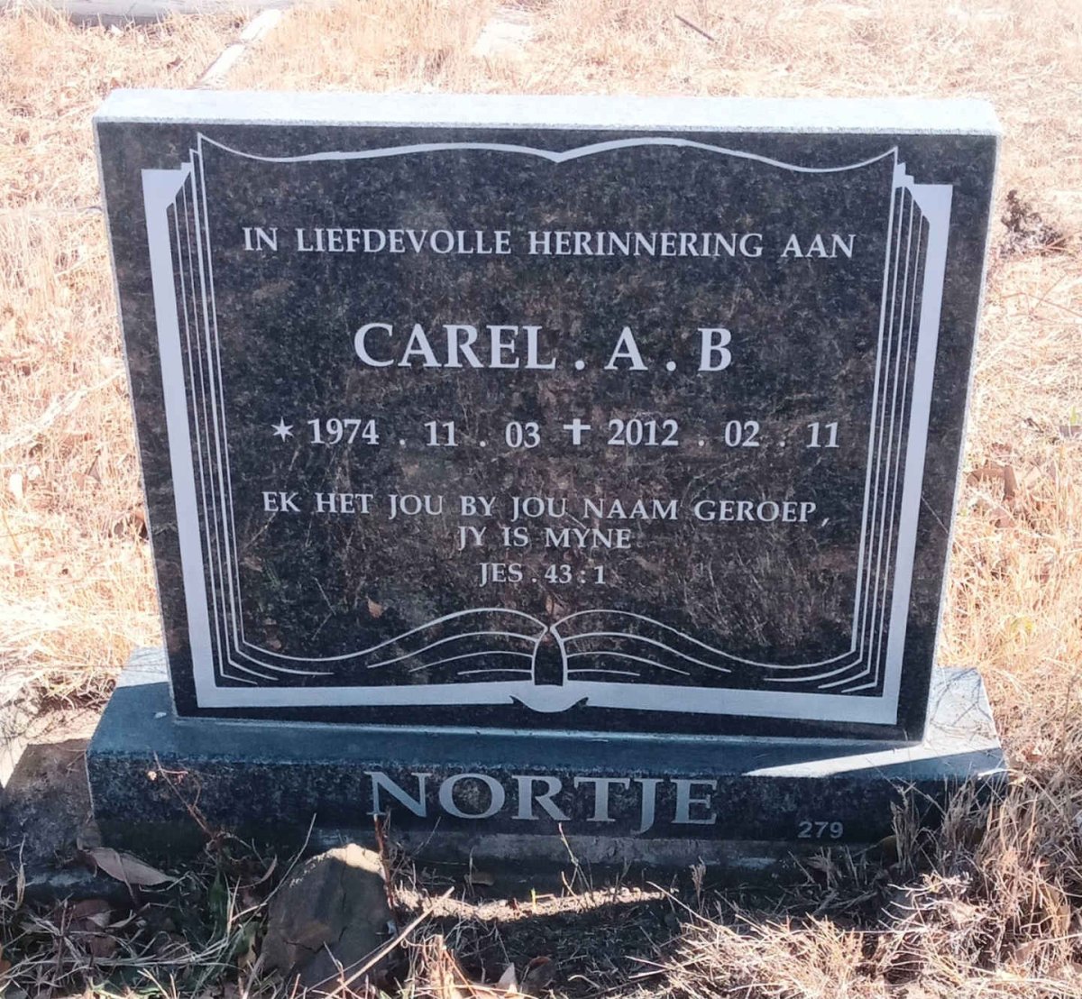 NORTJE Carel A.B. 1974-2012 