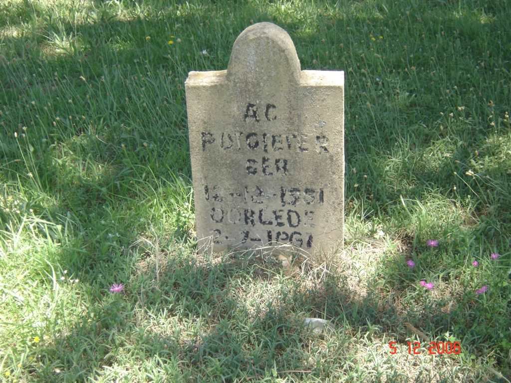 POTGIETER A.C. 1881-1961
