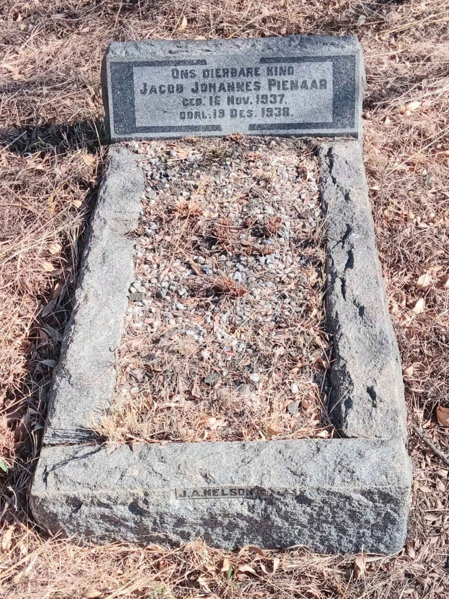 PIENAAR Jacob Johannes 1937-1938