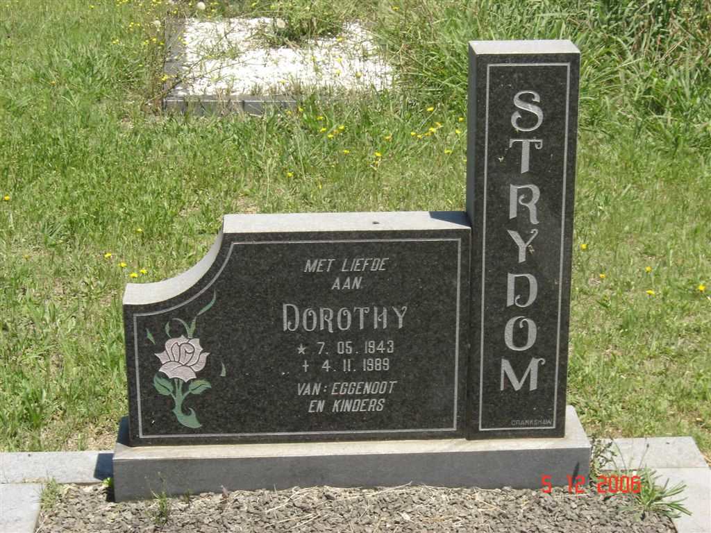 STRYDOM Dorothy 1943-1989
