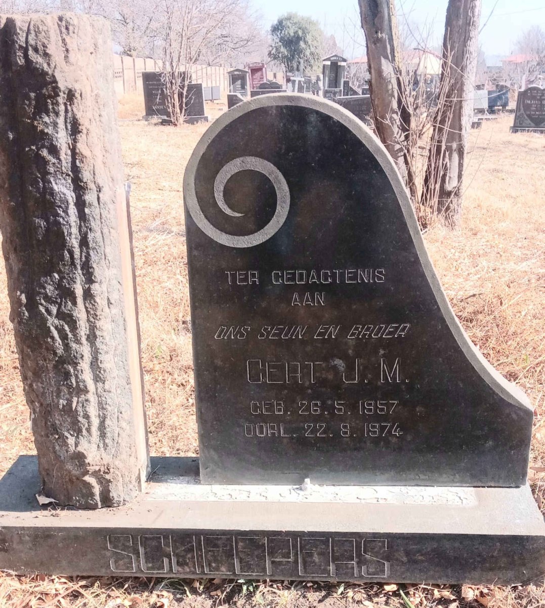 SCHEEPERS Gert J.M. 1957-1974