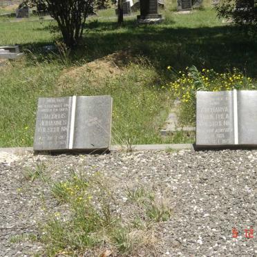 VOLSCHENK Jacobus Johannes 1917-1971 &amp; Zacharya Dorethea VAN ASWEGEN 1921-1975