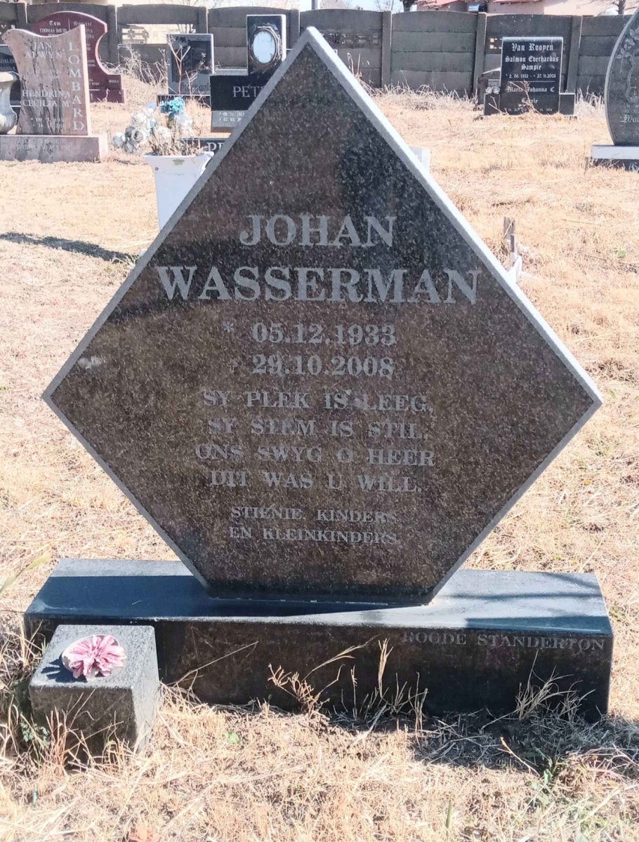 WASSERMAN Johan 1933-2008