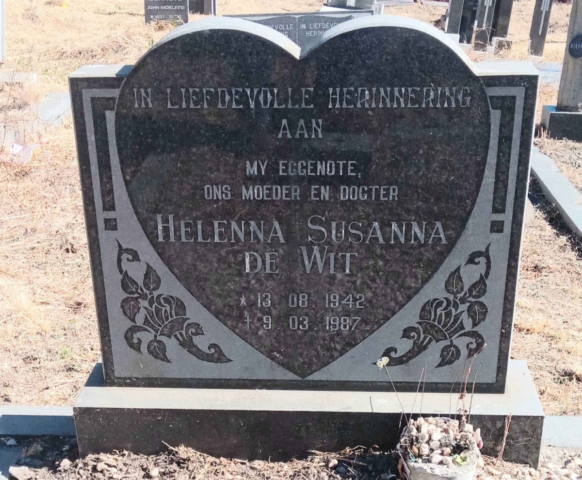 WIT Helena Susanna, de 1942-1987