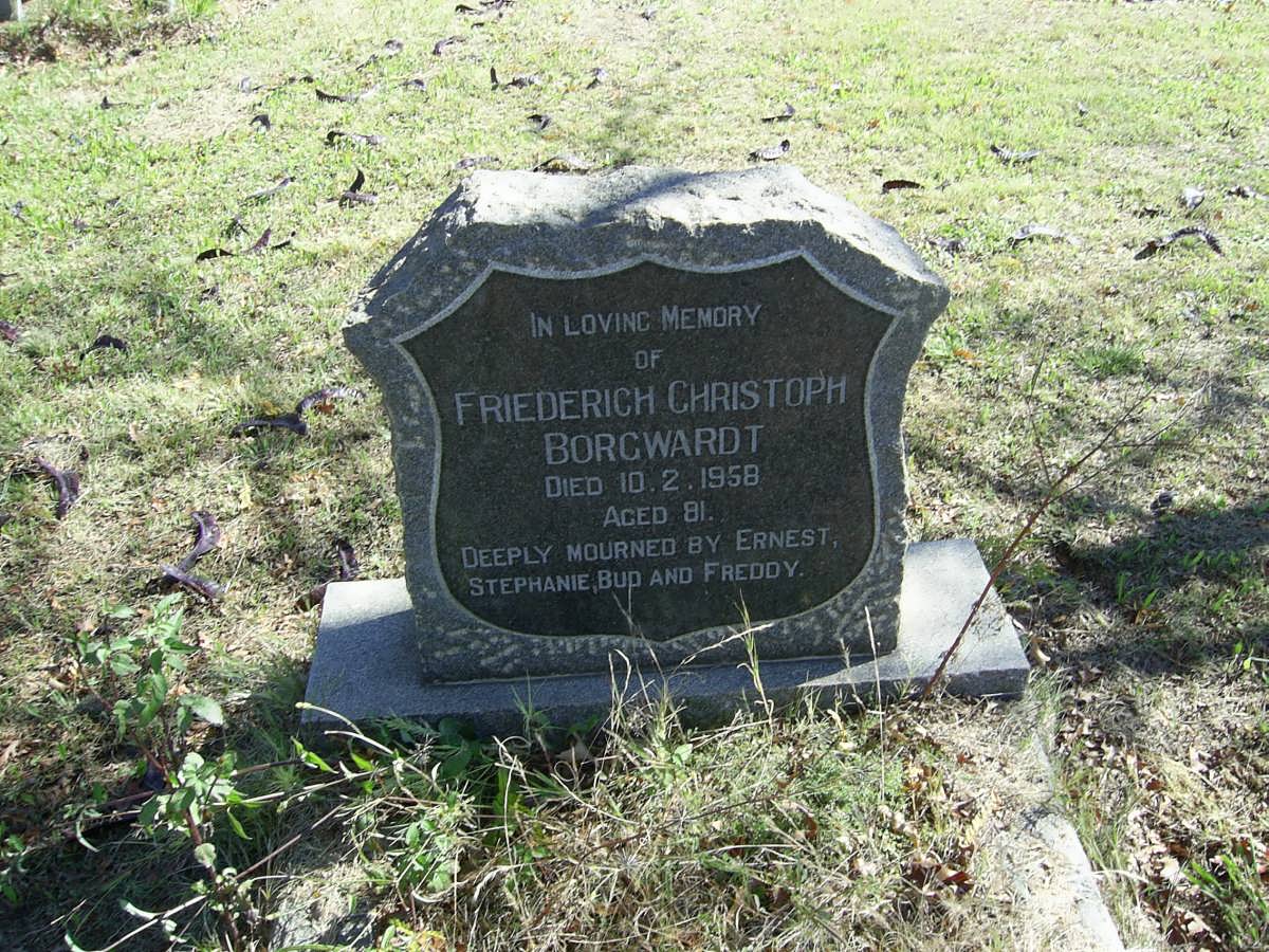 BORGWARDT Friederich Christoph -1958