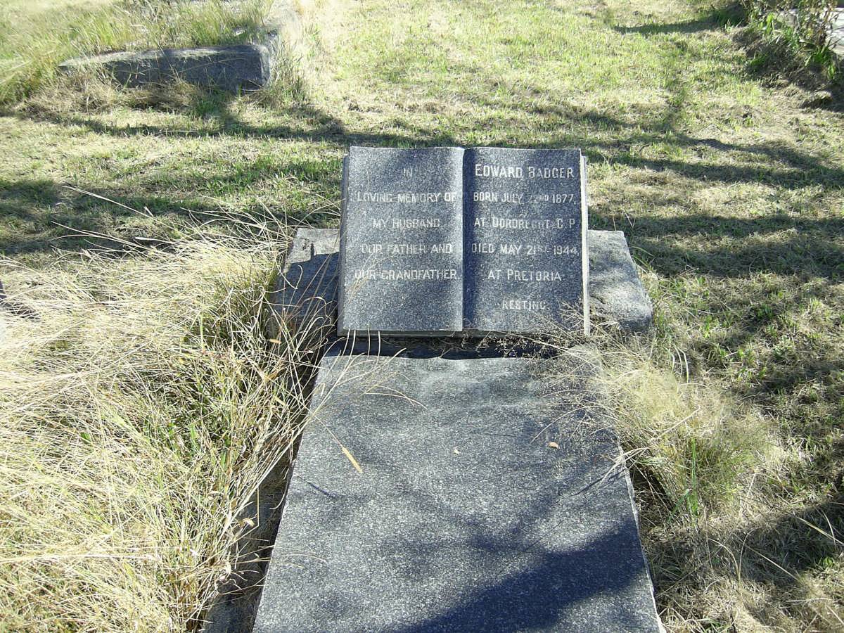 BADGER Edward 1877-1944